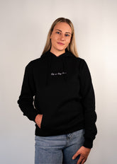Ride or Stay Home Frauen Hoodie - Classic Schwarz