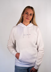 Ride or Stay Home Frauen Hoodie - Classic Weiß