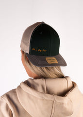 Ride or Stay Home - Tactical Trucker Cap (Green/Grey)