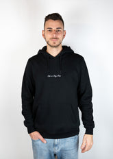 Ride or Stay Home Herren Hoodie Classic Schwarz – Produktansicht 1