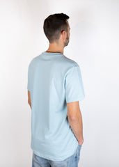 Ride or Stay Home Herren T Shirt Viced Hellblau – Produktansicht 4