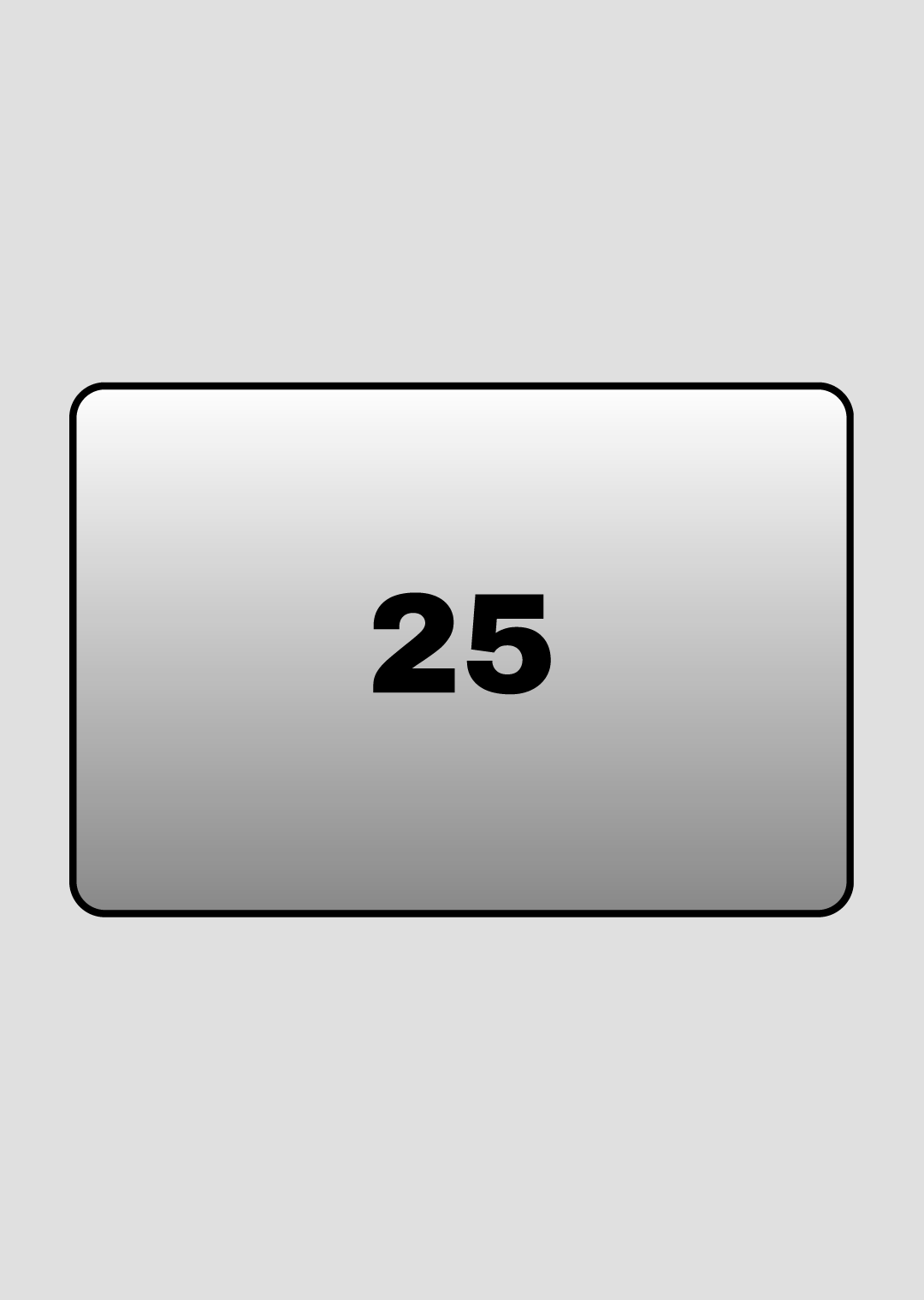 Quickshift Gift Card 25