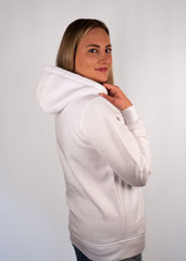 Ride or Stay Home Frauen Hoodie - Classic Weiß