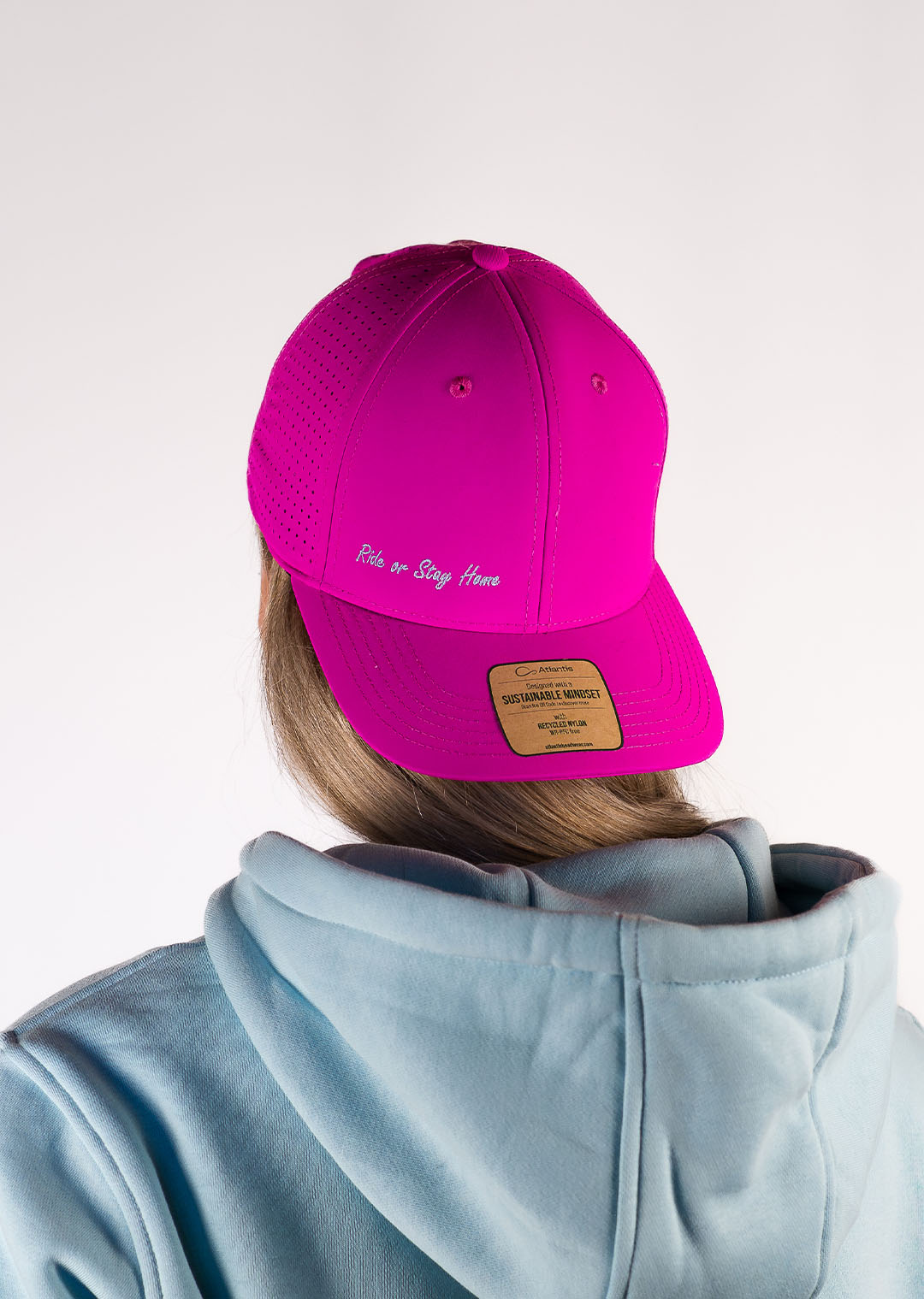 Ride or Stay Home Frauen Trucker Cap - Viced Pink
