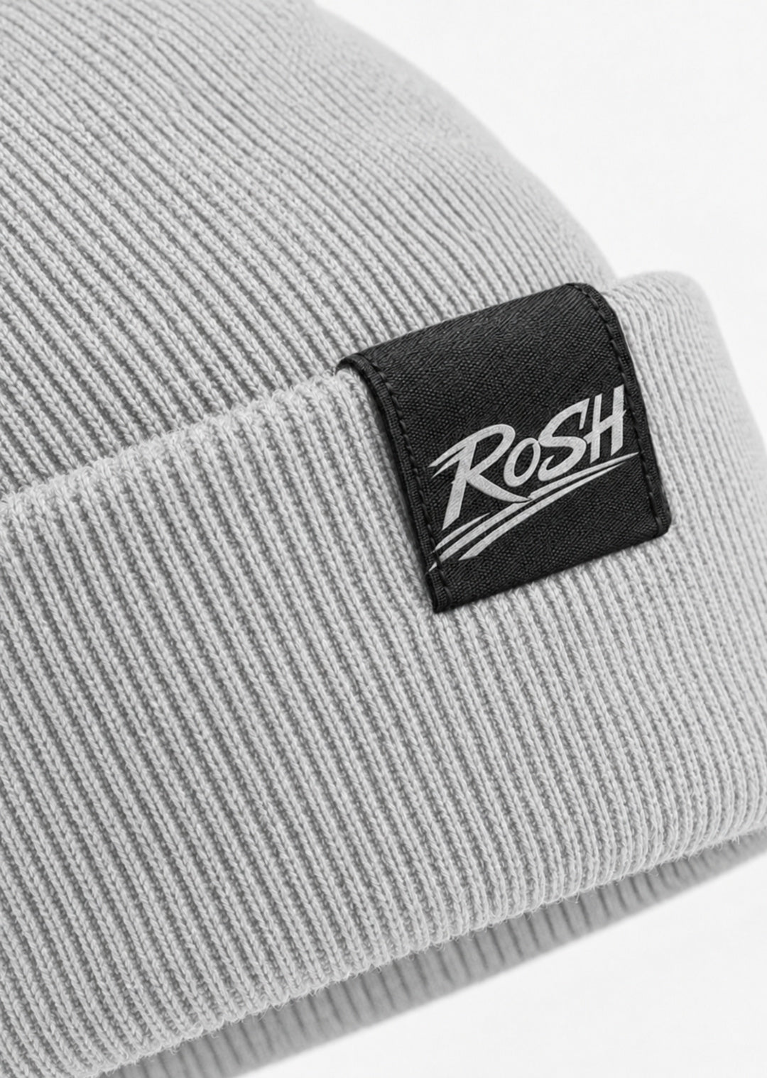 Ride or Stay Home Beanie Light Grey – Produktansicht 2