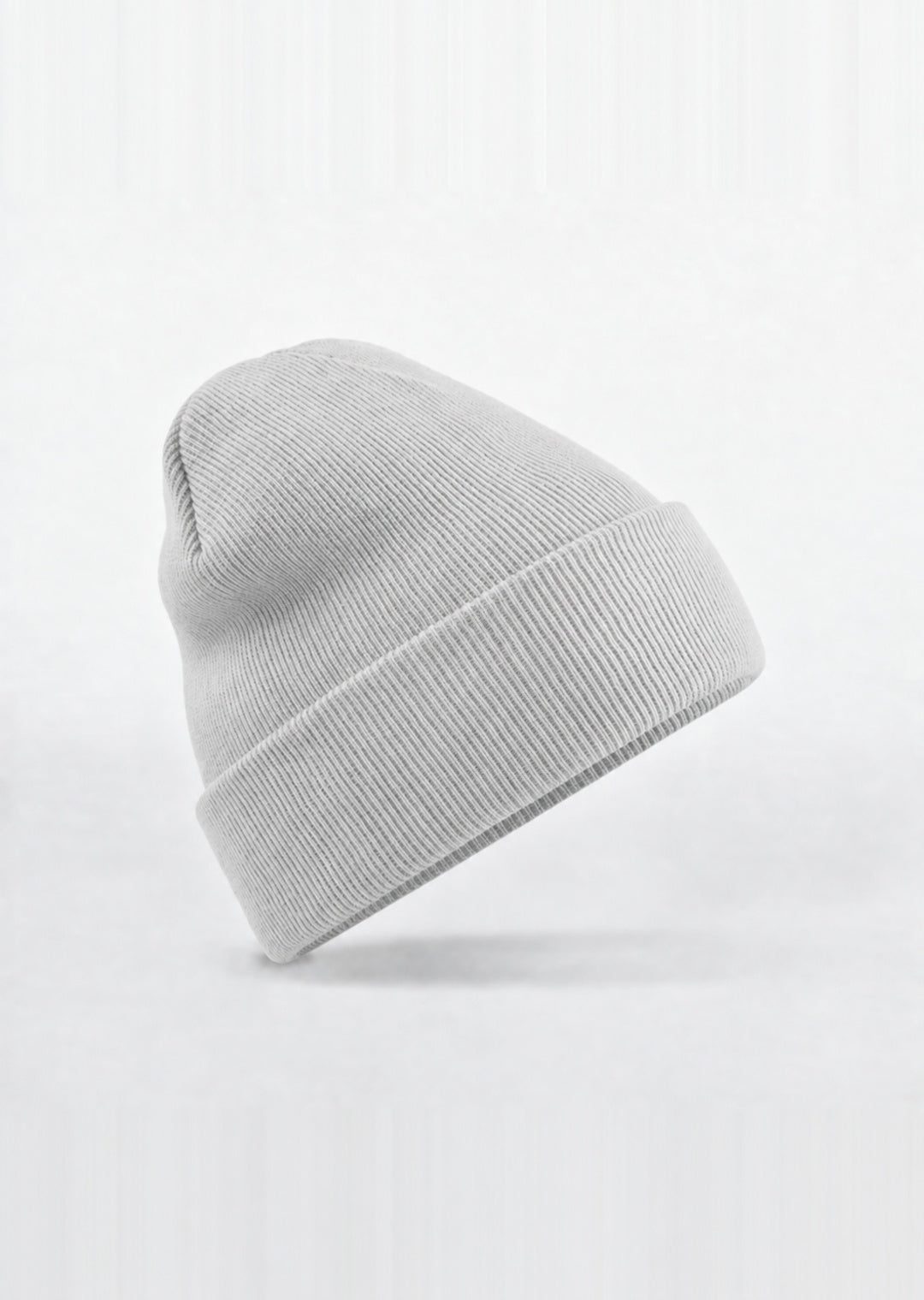 Ride or Stay Home Beanie Light Grey – Produktansicht 3