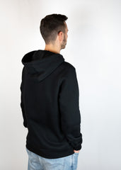 Ride or Stay Home Herren Hoodie Classic Schwarz – Produktansicht 4