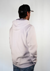 Ride or Stay Home Herren Hoodie Classic Weiß – Produktansicht 3