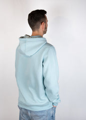 Ride or Stay Home Herren Hoodie Viced Hellblau – Produktansicht 4