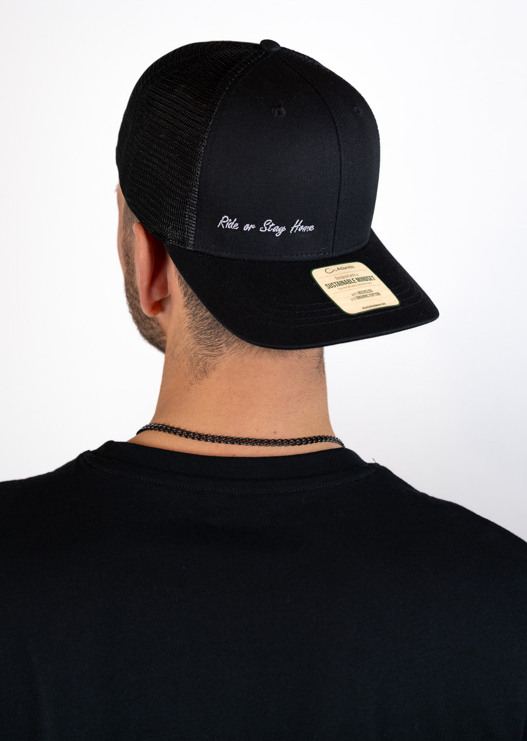 Ride or Stay Home T-Shirt + Trucker Cap Bundle Classic Schwarz – Trucker Cap
