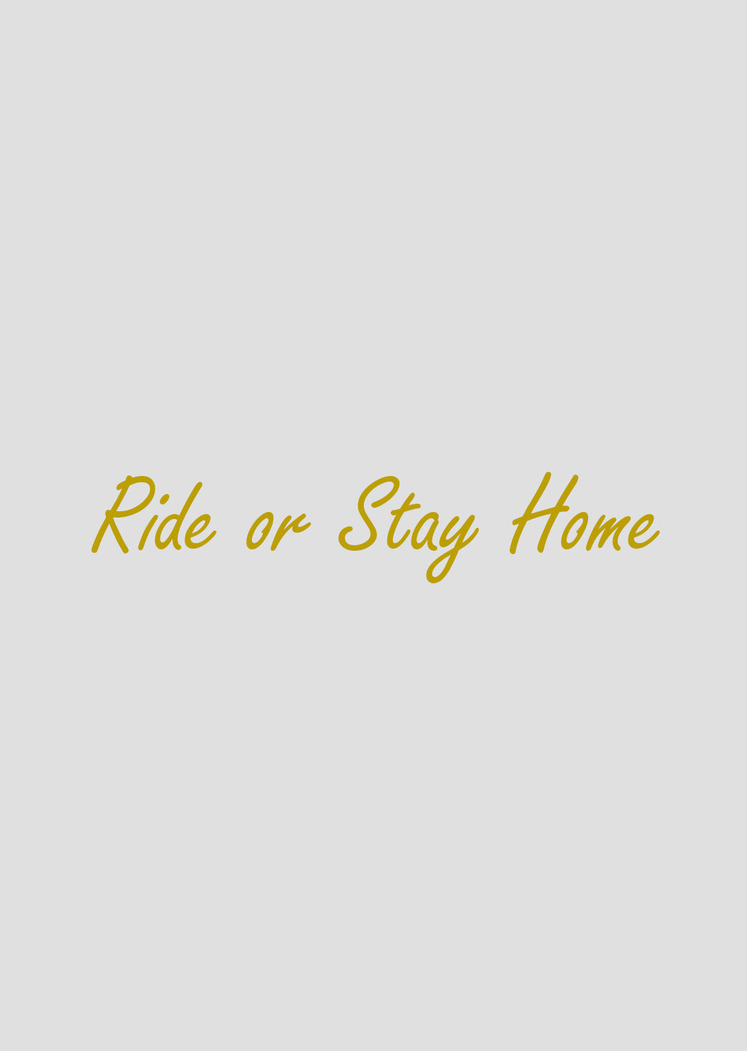Ride or Stay Home Sticker – Produktansicht 7