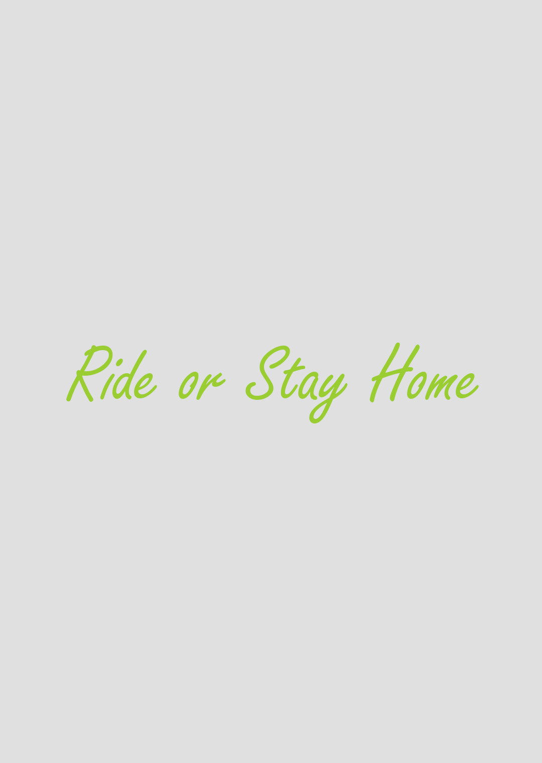 Ride or Stay Home Sticker – Produktansicht 9