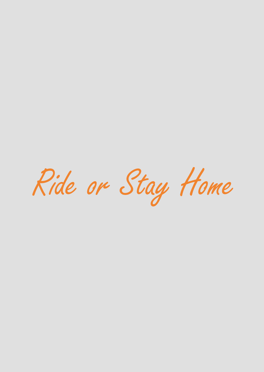 Ride or Stay Home Sticker – Produktansicht 17